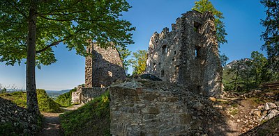 Le rovine del castello di Alt-Ems