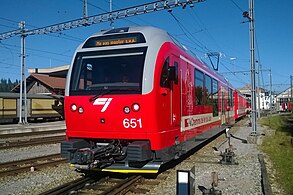 Niederflurtriebwagen Be 4/4 651