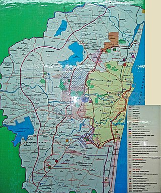 <span class="mw-page-title-main">Chennai metropolitan area</span> Metropolitan Area in Tamil Nadu, India