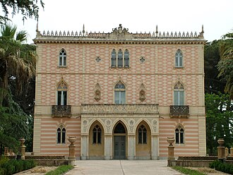 Villa facade Caltagirone Villa Patti.jpg