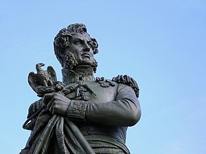 Statue of Pierre Cambronne in Nantes