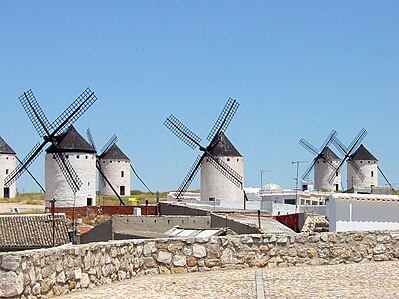 Windmills at Campo de Criptana