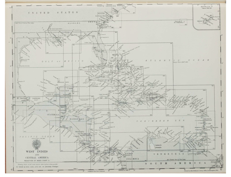 File:Catalogue of Admiralty Charts 1914 Index Sheet 21 West Indies and Central America.png