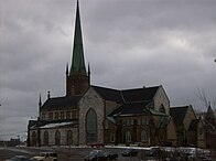 The Cathedral of the Immaculate Conception in Saint John, New Brunswick, where Riesbeck was installed as bishop. Cathedral 006.JPG
