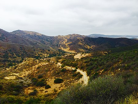 Challenger Park West End Simi Valley with Simi Hills