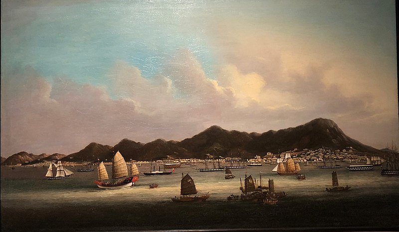 800px-China_unknown_artist_-_late_1850s_-_Hong_Kong_harbour_-_oil_on_canvas_IMG_9403_Museum_of_Asian_Civilisation.jpg (800×466)