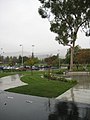 The Plaza on a rainy day.