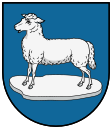 Modrá címere
