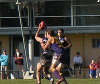 Old Collegians vs Melbourne University Blacks at Collegians' home ground (Albert Park), 2008 Collegians vs university blues.jpg