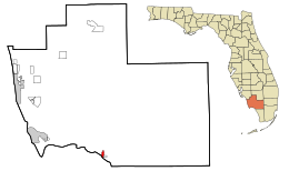 Collier County Florida Incorporated and Unincorporated areas Everglades Highlighted.svg