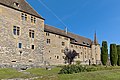 Façade sud du château de Colombier (NE)