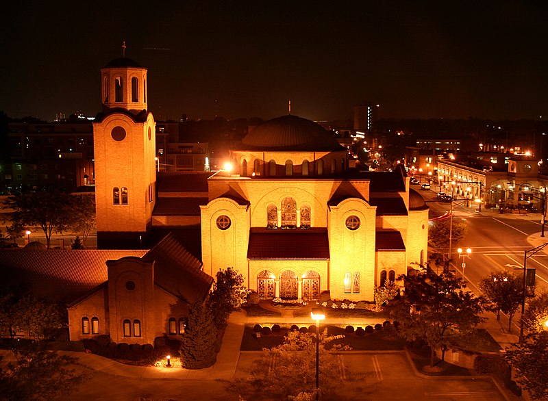 File:Columbus-ohio-greek-orthodox-church-night.jpg