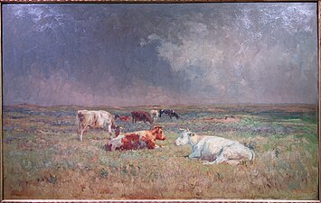 Vaches dans une prairie, Musée M.