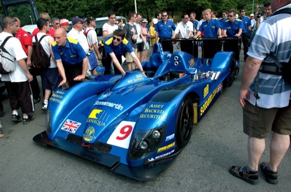 Creation's upgraded CA06/H at the 2006 24 Hours of Le Mans.