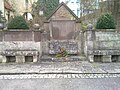 Denkmal in Braunsbach, "Den Toten durch Gewalt" 1914,1918,1945