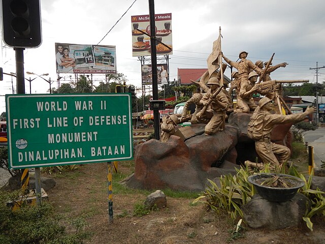 WWII First Line of Defense Memorial (Dinalupihan, Bataan, Philippines)