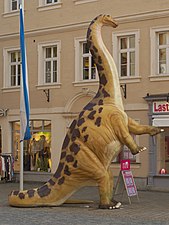 Dinosaurier am Urwelt-Museum