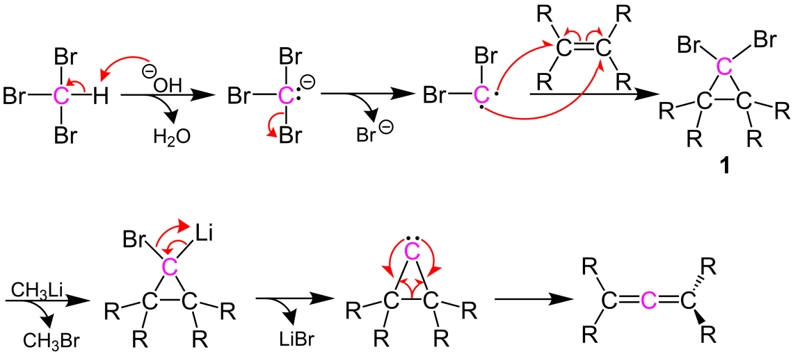 Mechanismus der Doering-Moore-Skattebol-Reaktion