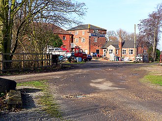 Former Dogdyke station buildings are now a marina and night club Dogdyke - geograph.org.uk - 109241.jpg