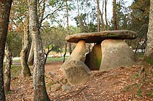 Dolmen de Axeitos, Riveira, La Coruña