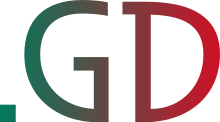 Logotipo do domínio DotGD (personalizado) .svg