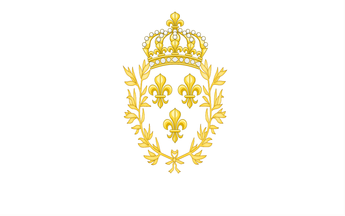 drapeau du royaume de France - Crotos