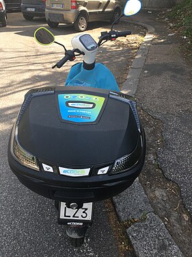 eCooltra Scooter in Rome