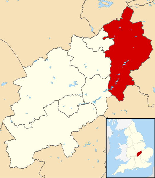 File:East Northamptonshire UK locator map.svg