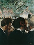 Muzikanten van het orkest, Degas