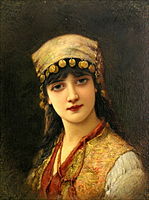 Une beauté orientale (‚Eine orientalische Schönheit‘), 1883