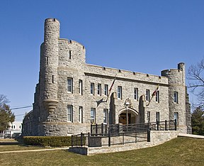 Front facade Elkton Armory (2010)