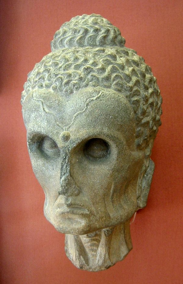 The Buddha as an ascetic. Gandhara, 2nd–3rd century CE. British Museum