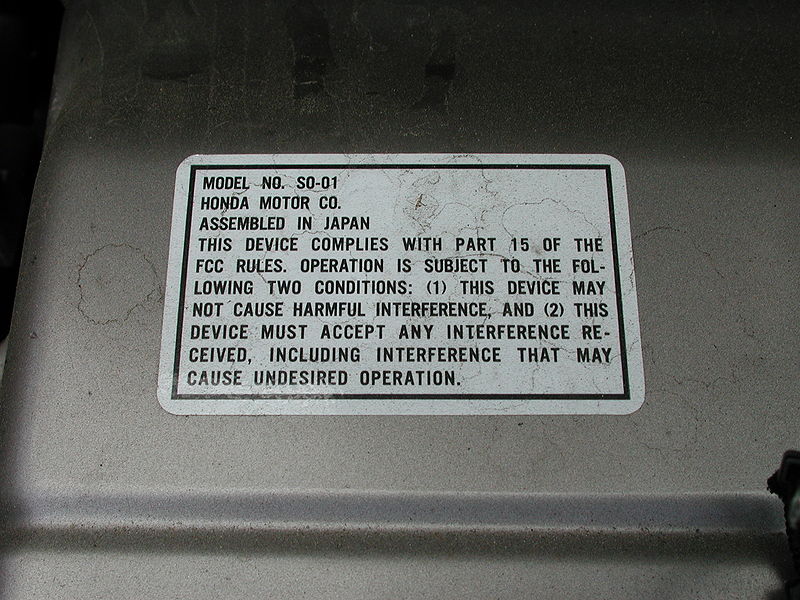 File:Engine warning label of a 1997-1999 Honda EV Plus 02.jpg