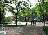 Паркот Еспланади во почетокот на јуни