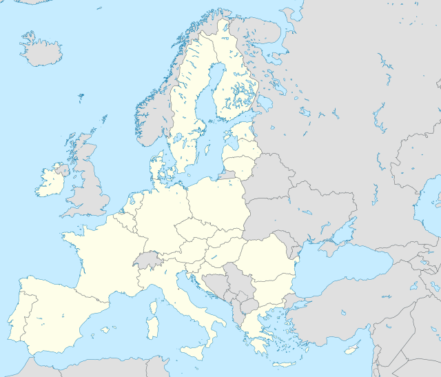 مقر عمليات الاتحاد الأوروبي على خريطة الاتحاد الأوروبي