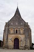 Fachada de la iglesia de Saint-Sauveur en Mareuil-sur-Lay (Éduarel, 8 de octubre de 2016) .jpg