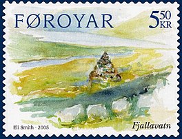 Faroe stamp 513 vagar - fjallavatn.jpg