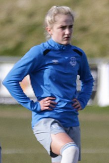 Faye Bryson Lewes FC Frauen 0 Everton Ladies 6 FAC 6th Rd 18 02 2018-42 (25494380417) (beschnitten).jpg