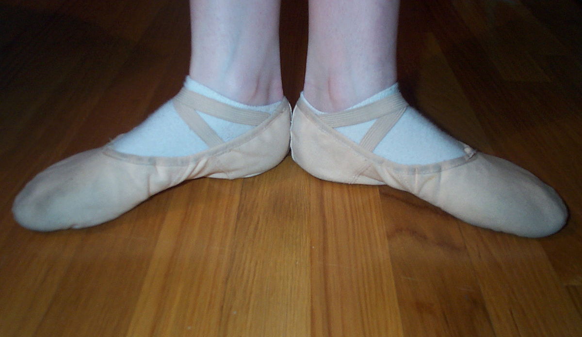 Chaussons de danse Classique Pointes en satin noir