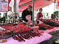 Ein Fischmarkt in der zweitgrößten Stadt, Bergen