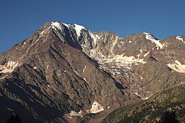 Fletschhorn seen from Homatta