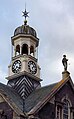 Thetford Guildhall: the clock tower