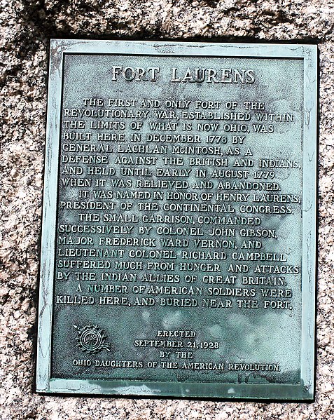 File:Fort Laurens plaque.JPG