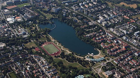 Freiburg, Seepark Betzenhausen, Flückigersee