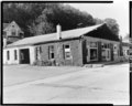 Front and side elevations - F. L. Mattock Building, 60 South Main Street, Eureka Springs, Carroll County, AR HABS ARK,8-EURSP,1-6.tif