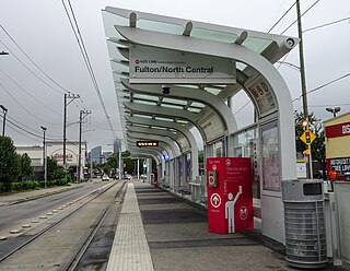 <span class="mw-page-title-main">Fulton/North Central station</span>