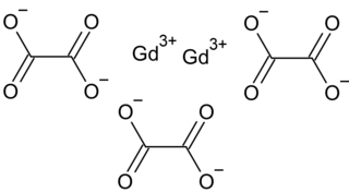 <span class="mw-page-title-main">Gadolinium(III) oxalate</span> Chemical compound