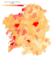 Población por municipio (2018)