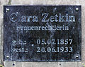 Clara Zetkin, Clara-Zetkin-Park, Berlin-Marzahn, Deutschland