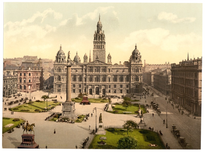 File:George Square, Glasgow, Scotland-LCCN2001706007.tif